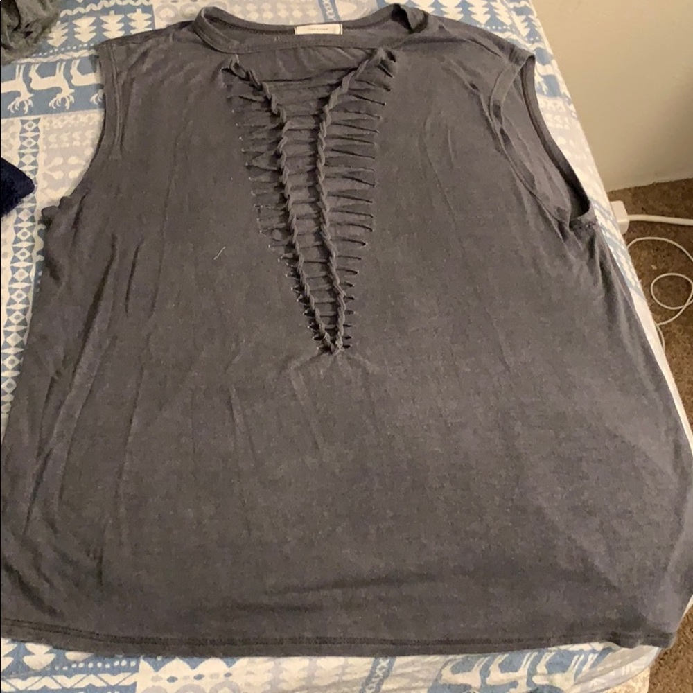 Cut out party top